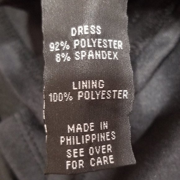 Girls' Amy Byer Cap Sleeve Dress, Black, Size 14, EUC - Picture 6 of 7